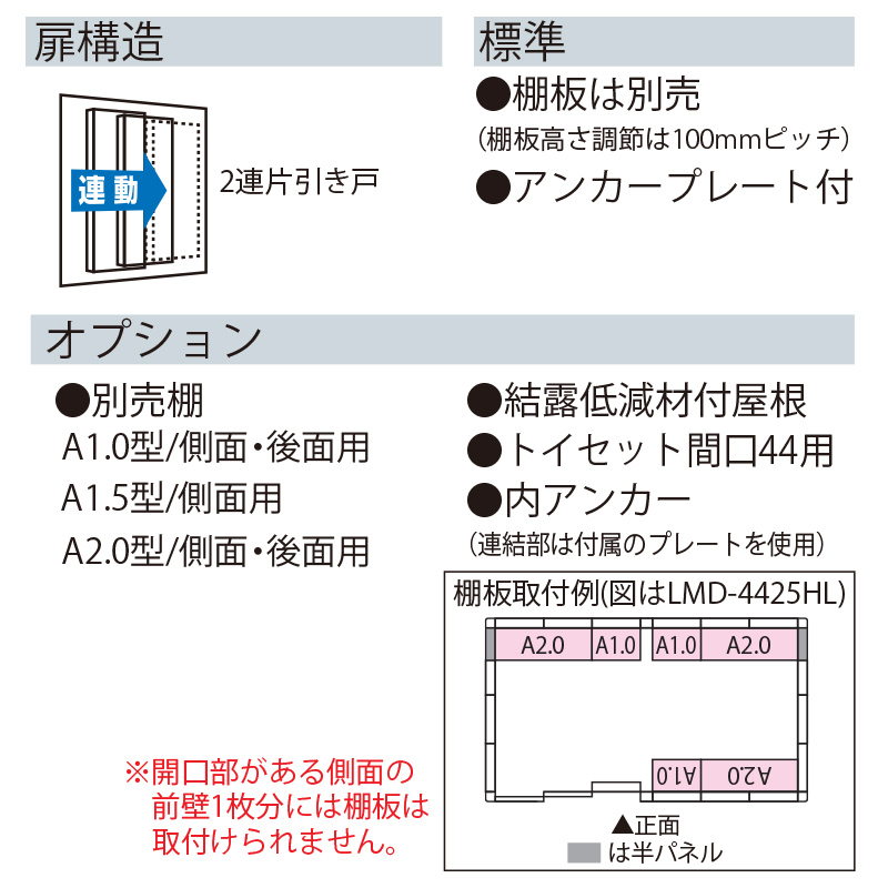 yʌ^zhu hRE u G LMD-4425HL wh^Cv 4493~s2758~2355.5mm GA著 [i5Nۏ]