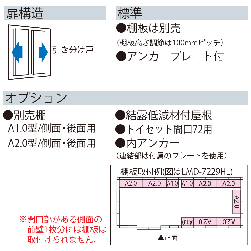 yʌ^zhu hRE u G LMD-7229HL wh^Cv 7297~s3108.5~2355.5mm GA著 [i5Nۏ]